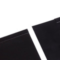 HORUTS bedkant sort med jordspyd L:110 cm